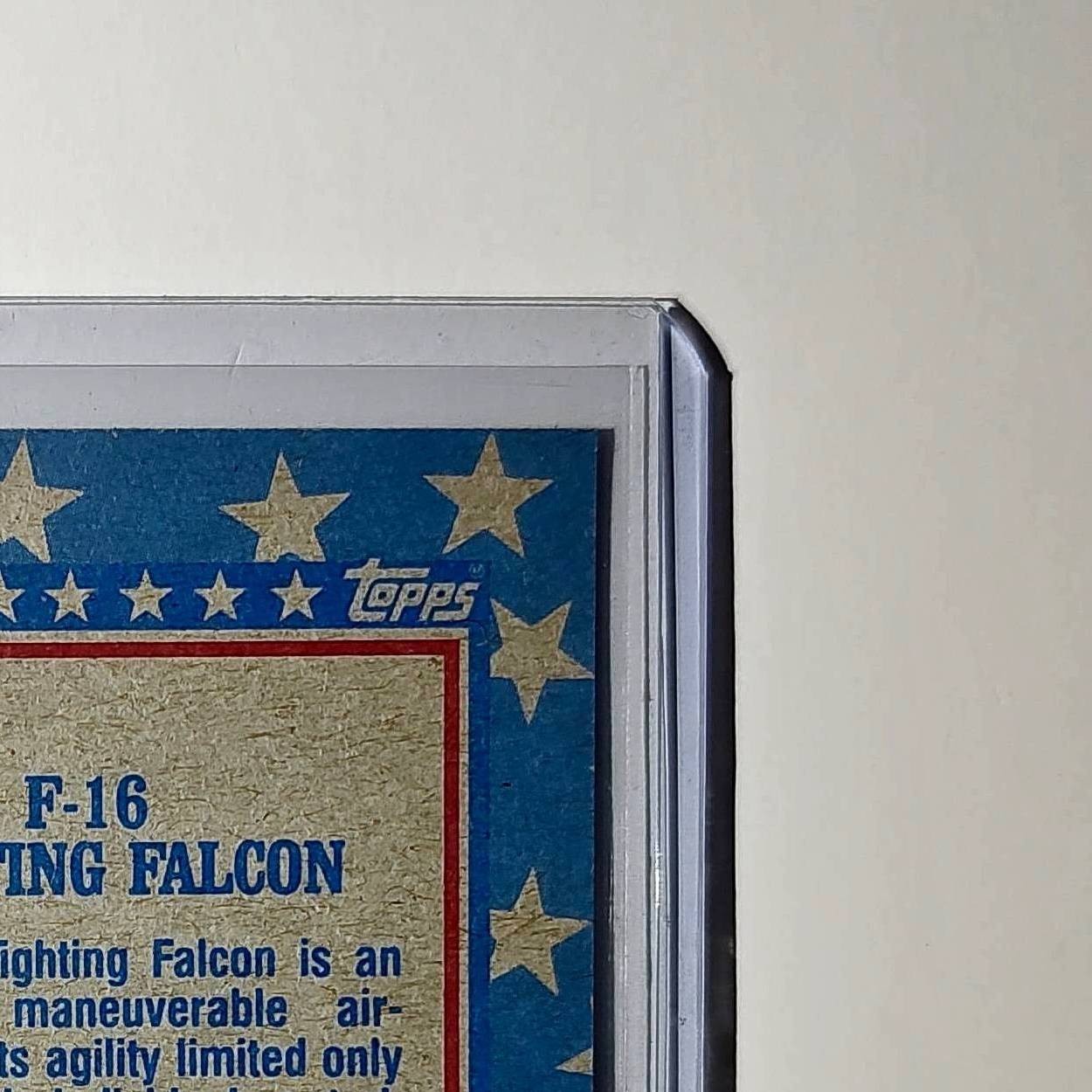 F-16 Fighting Falcon 1991 Topps Desert Storm #115 Card