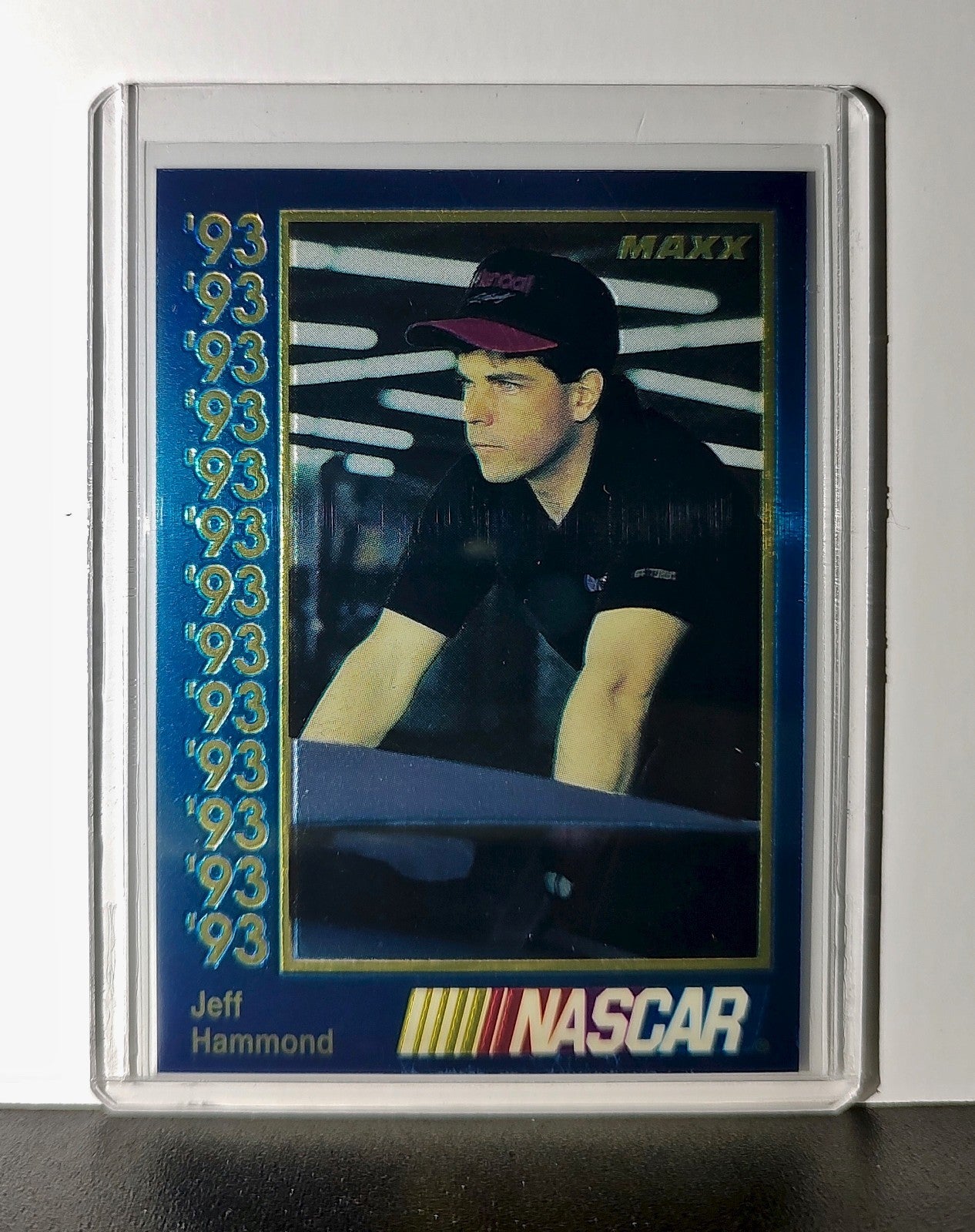 Jeff Hammond 1993 Maxx Premier Plus Racing #161 NASCAR Card SABCO Racing