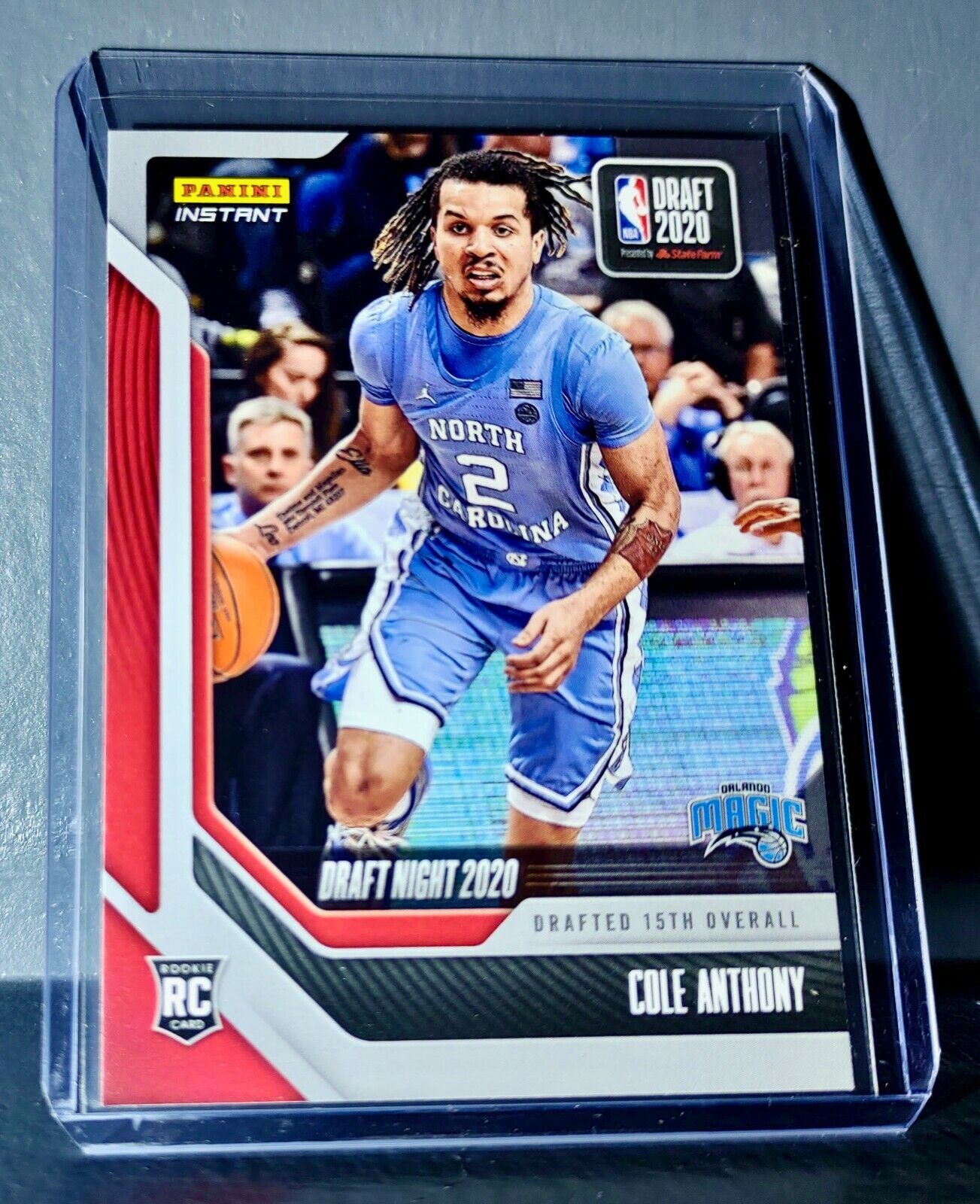 Cole Anthony 2020-21 Panini NBA Draft Night #5 Basketball Rookie Card 1 of 381