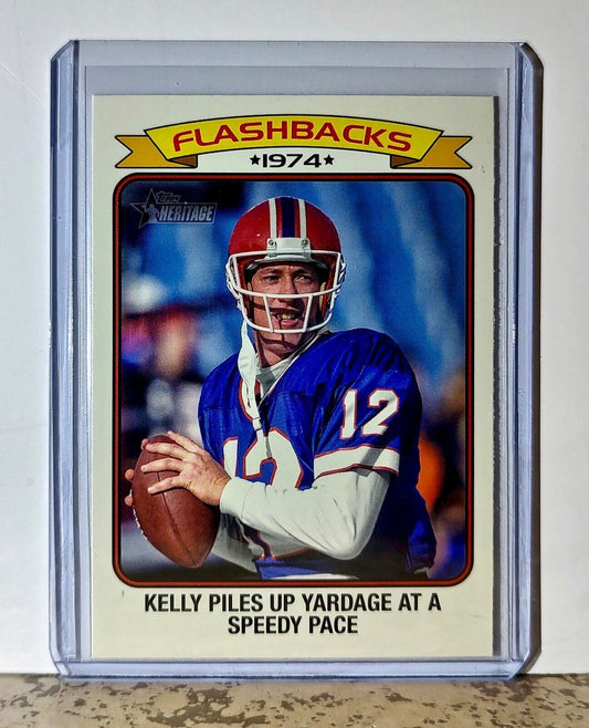 Jim Kelly 2023 Topps 1974 Flashbacks NFL #FF-1 Football Card Buffalo Bills