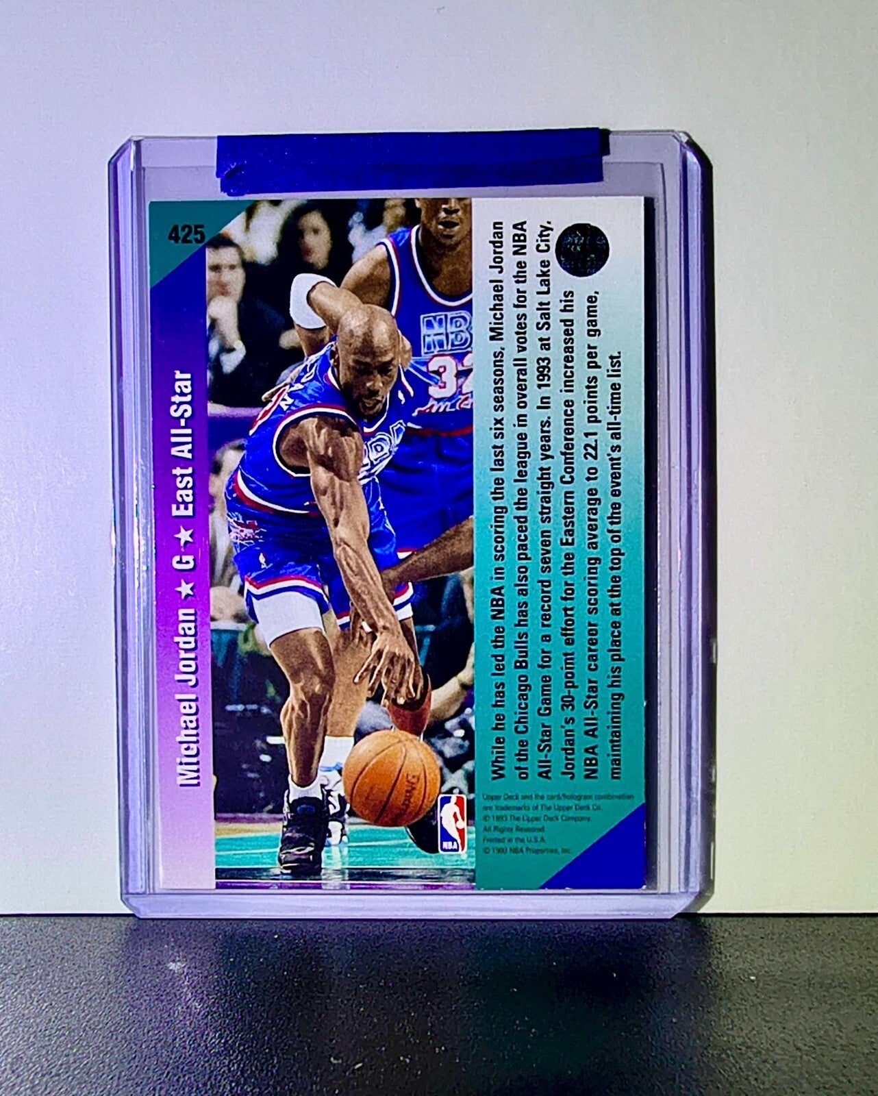 Michael Jordan 1992-93 Upper Deck All Star #425 Basketball Card Chicago Bulls