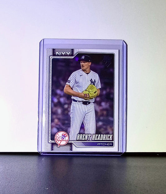 Brent Headrick 2026 Topps Update MLB #US129 Card New York Yankees