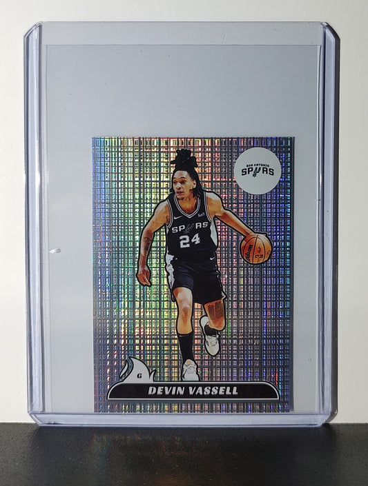 Devin Vassell 2024-25 Panini NBA #474 Foil Sticker Card San Antonio Spurs