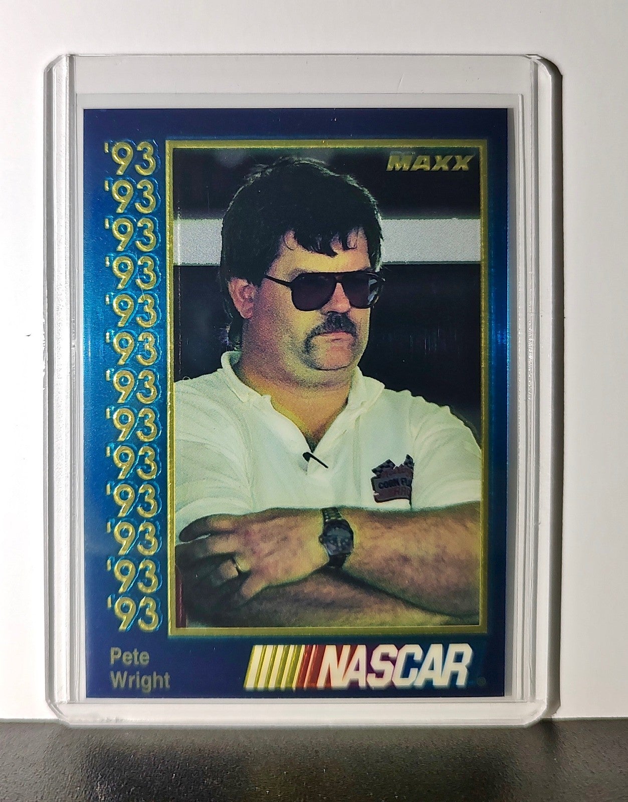 Pete Wright 1993 Maxx Premier Plus Racing #134 NASCAR Card Hagan Enterprises