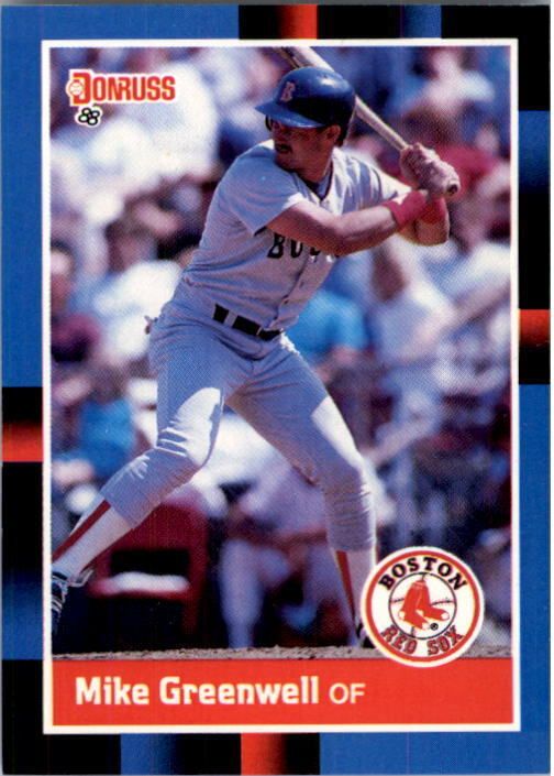 1988 Mike Greenwell Donruss Baseball Card #339