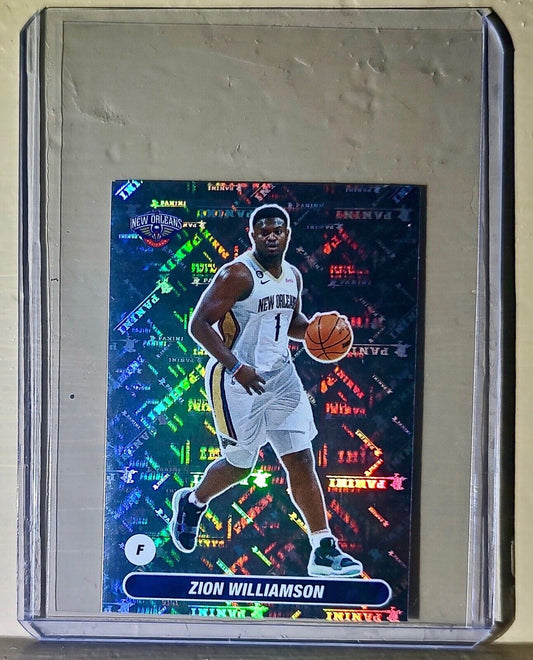 2023-24 Zion Williamson Panini NBA Basketball #398 Sticker New Orleans Pelicans