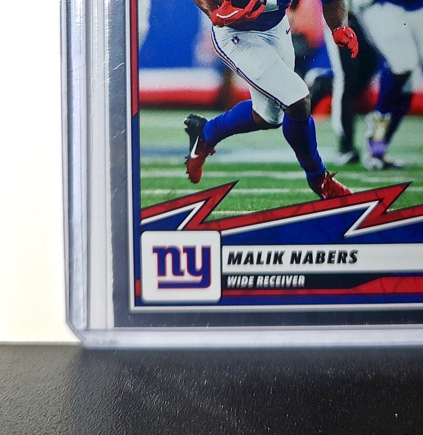 Malik Nabers 2025 Panini NFL #43 Foil Sticker Card New York Giants