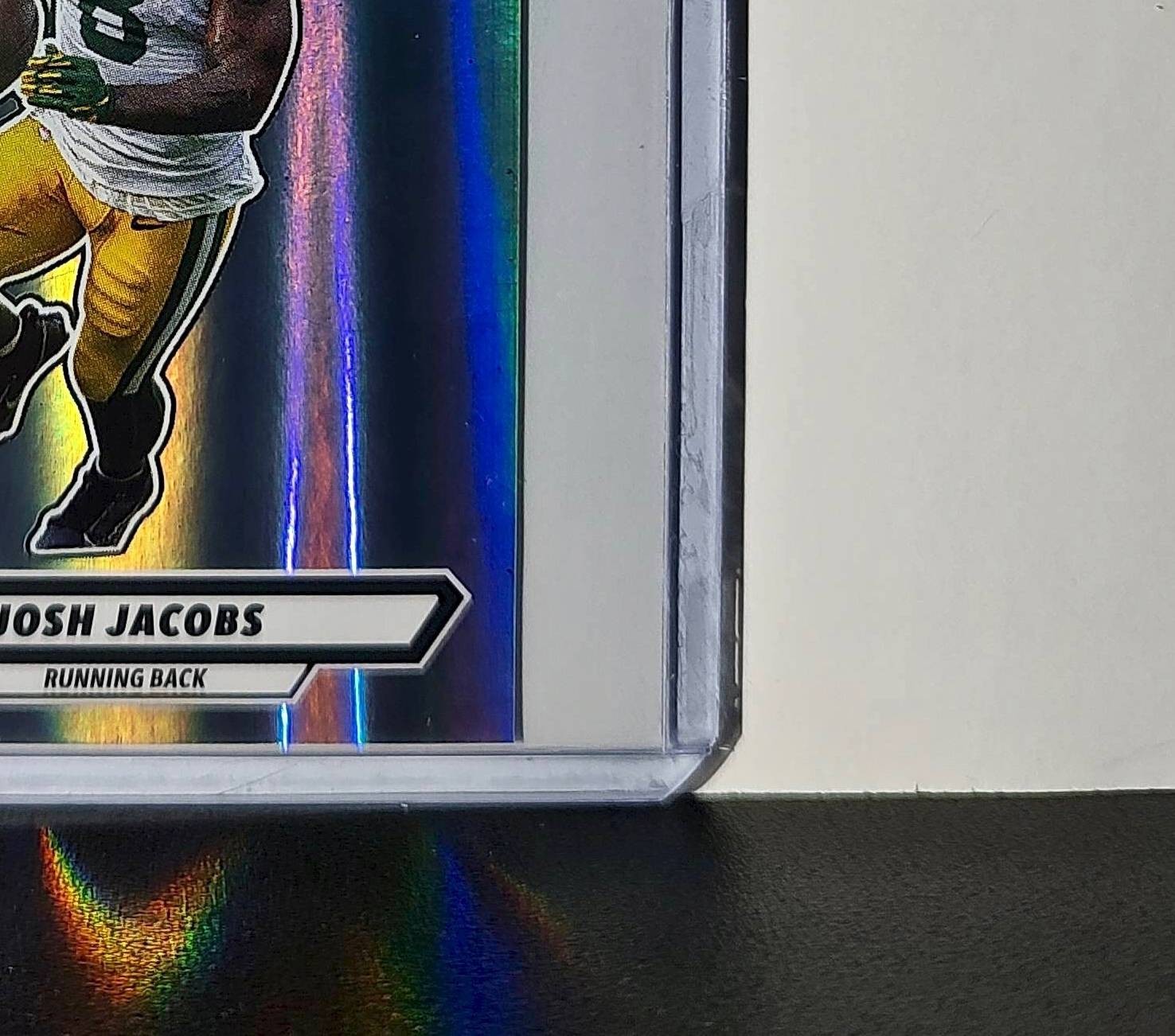 Josh Jacobs 2025 Panini NFL #395 Foil Sticker Green Bay Packers
