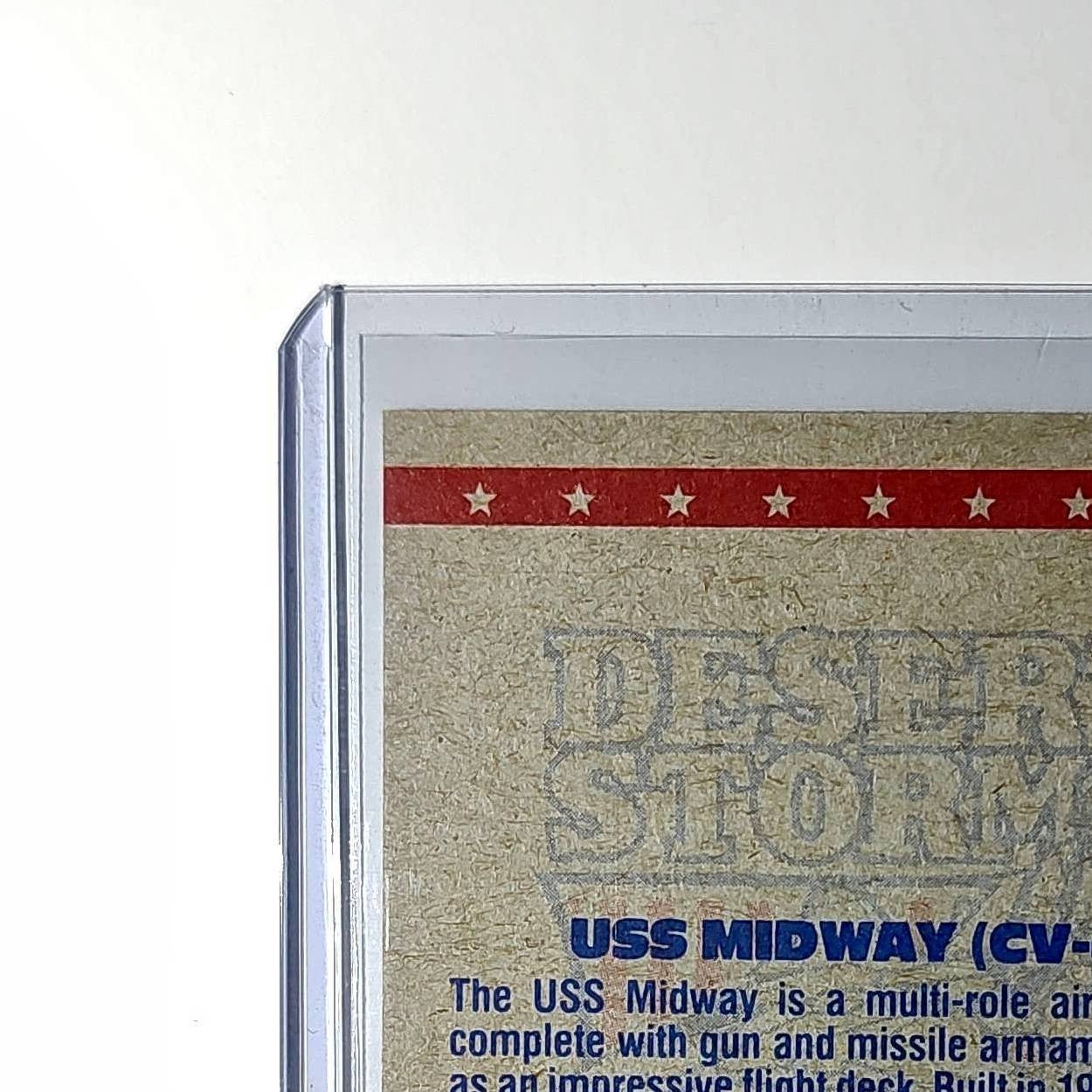 USS Midway 1991 Topps Desert Storm #56 Card