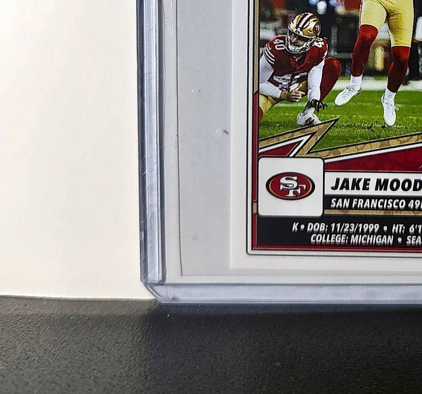 Jake Moody 2025 Panini NFL #532 Sticker San Francisco 49ers