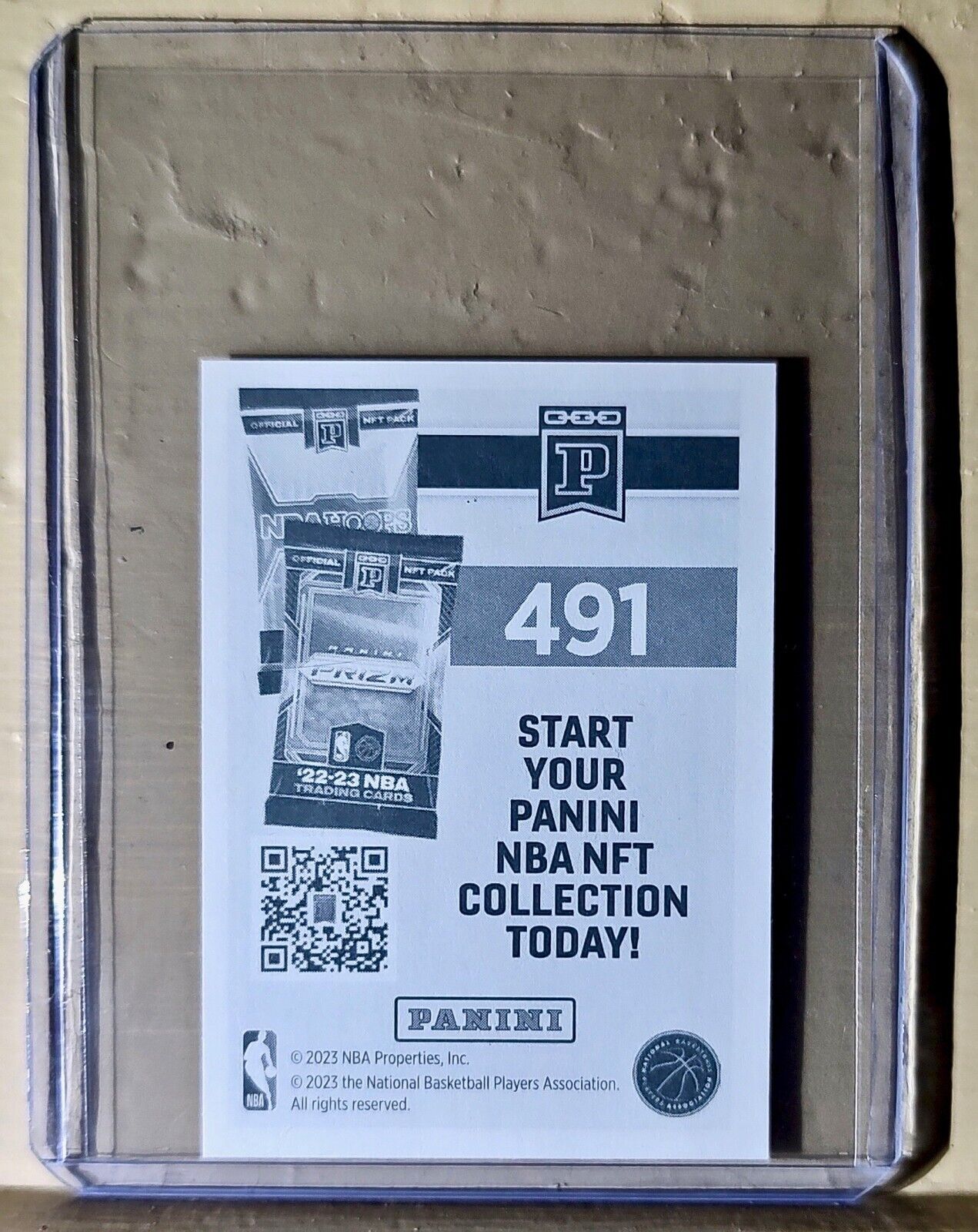 2023-24 Dražen Petrović Panini NBA Basketball #491 Sticker NBA Legends