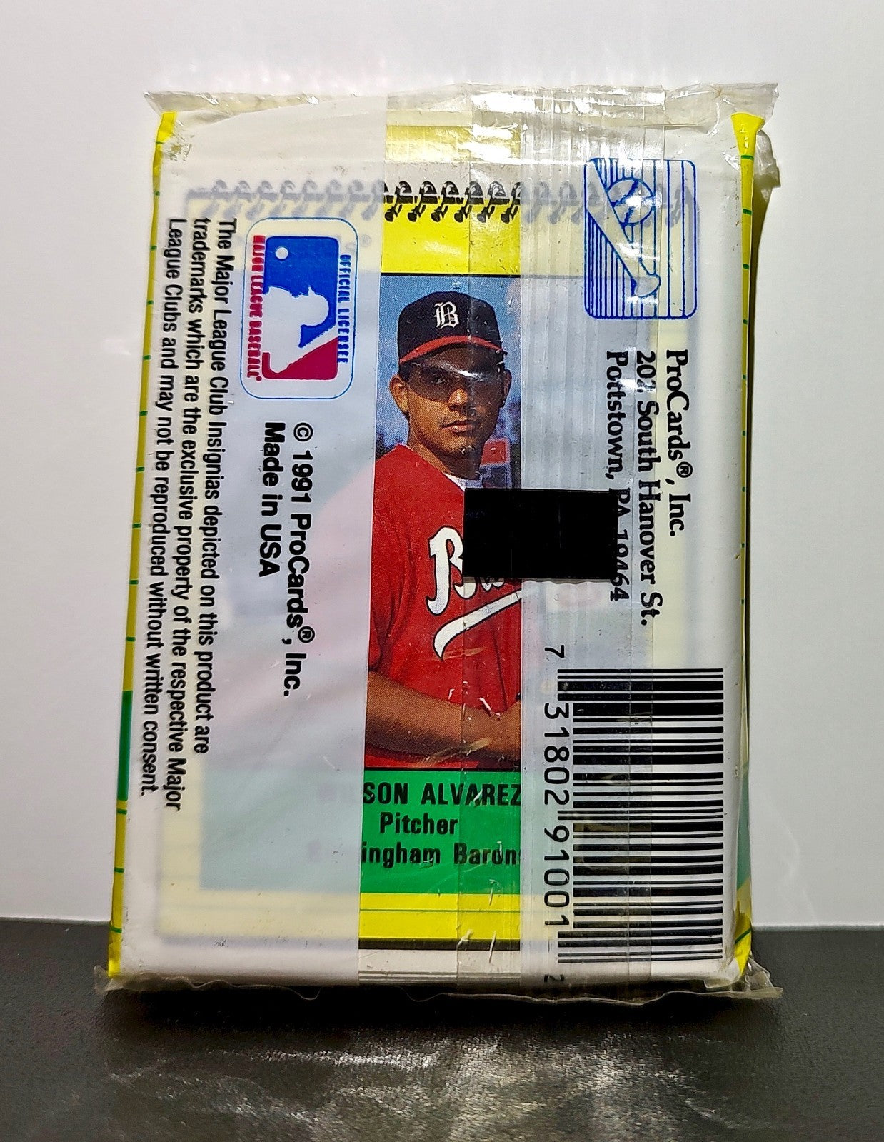 Birmingham Barons 1991 Pro Cards Minor League Team Set