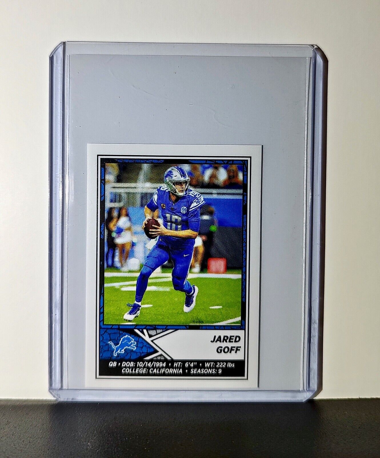 Jared Goff 2024 Panini NFL Sticker #379 Detroit Lions