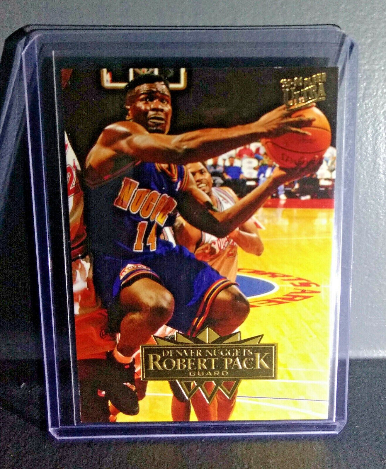 1995-96 Robert Pack Fleer Ultra #46 Basketball Card