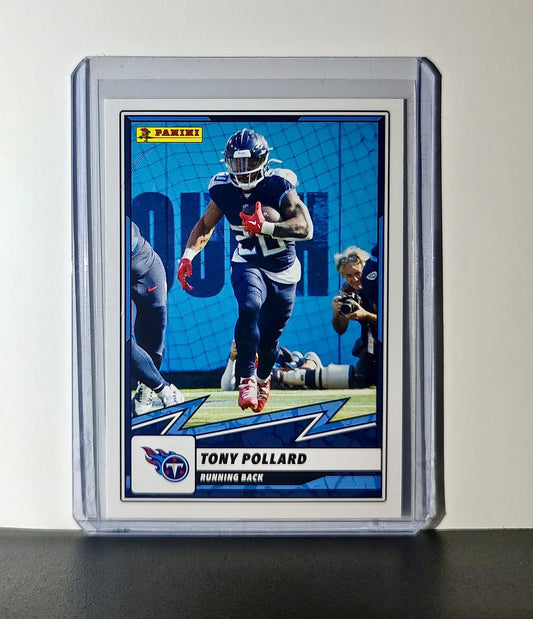 Tony Pollard 2025 Panini NFL #63 Sticker Card Tennessee Titans