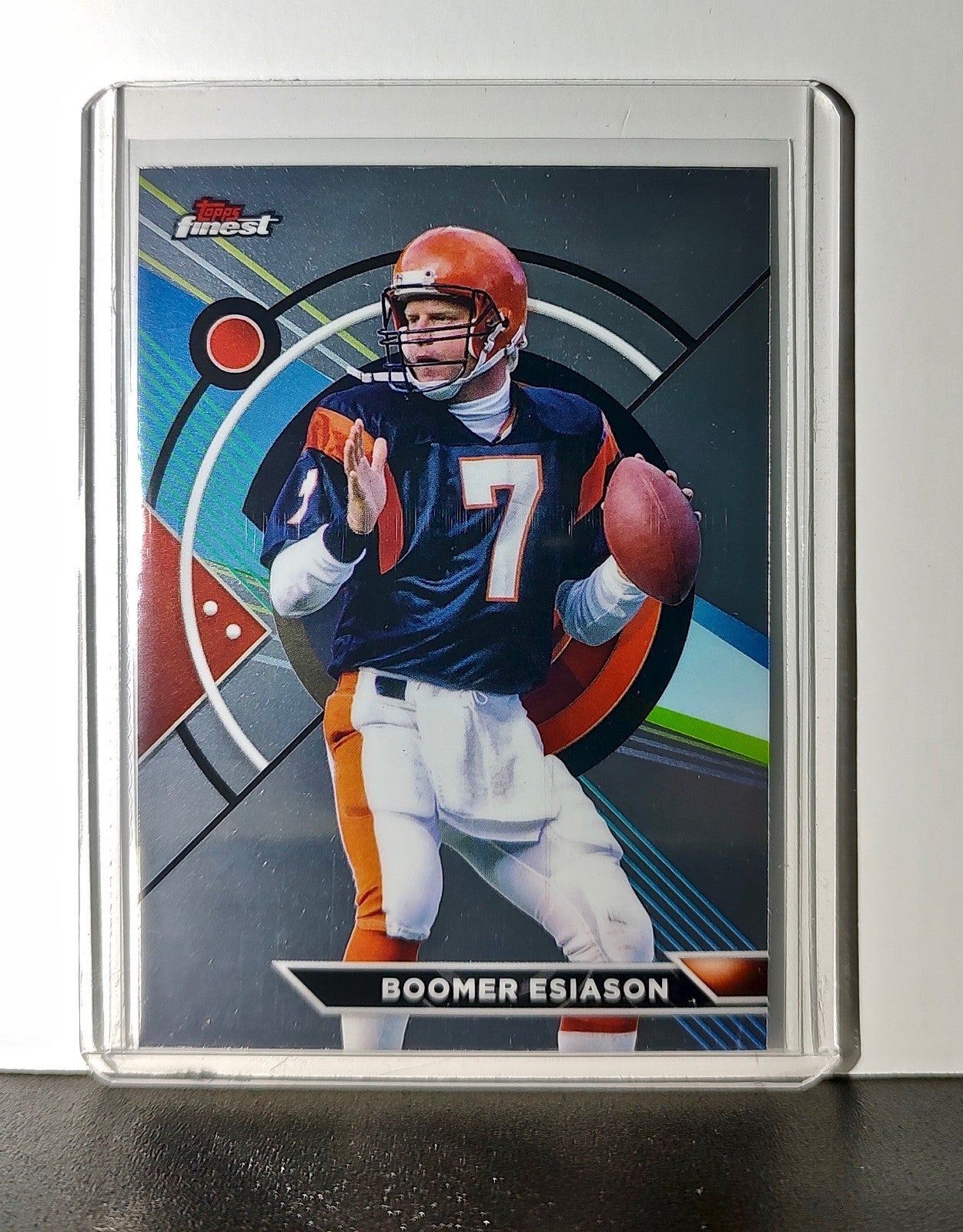 Boomer Esiason 2023 Topps Finest NFL #167 Card Cincinnati Bengals