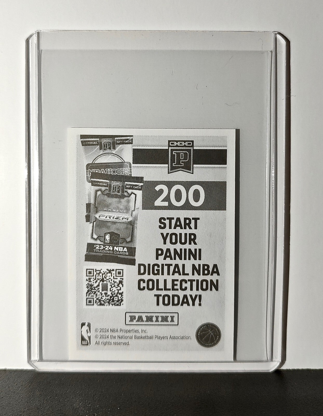 Johnny Furphy Rookie 2024-25 Panini NBA #200 Sticker Card Indiana Pacers