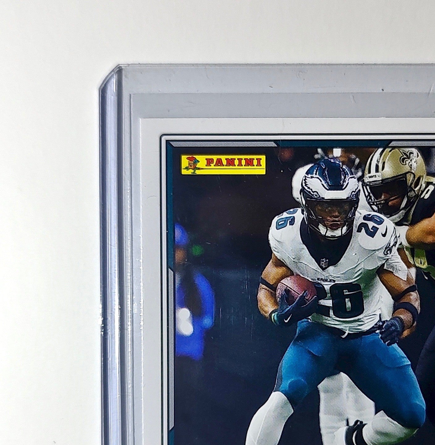 Saquon Barkley 2025 Panini NFL #14 Sticker Card Philadelphia Eagles