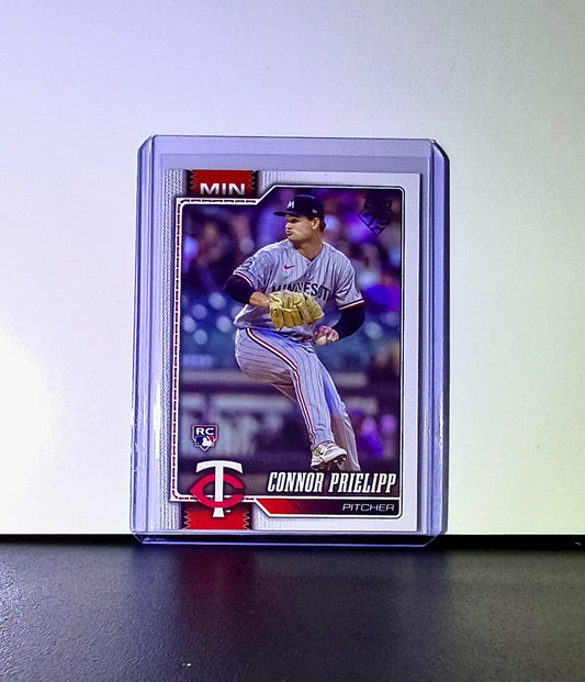 Connor Prielipp Rookie 2026 Topps Update MLB #US127 Card Minnesota Twins