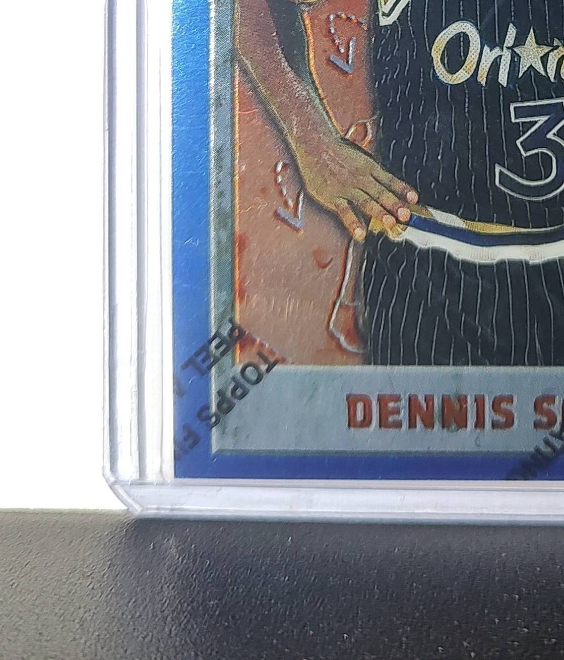 Dennis Scott 1995-96 Topps Finest NBA #199 Card Orlando Magic