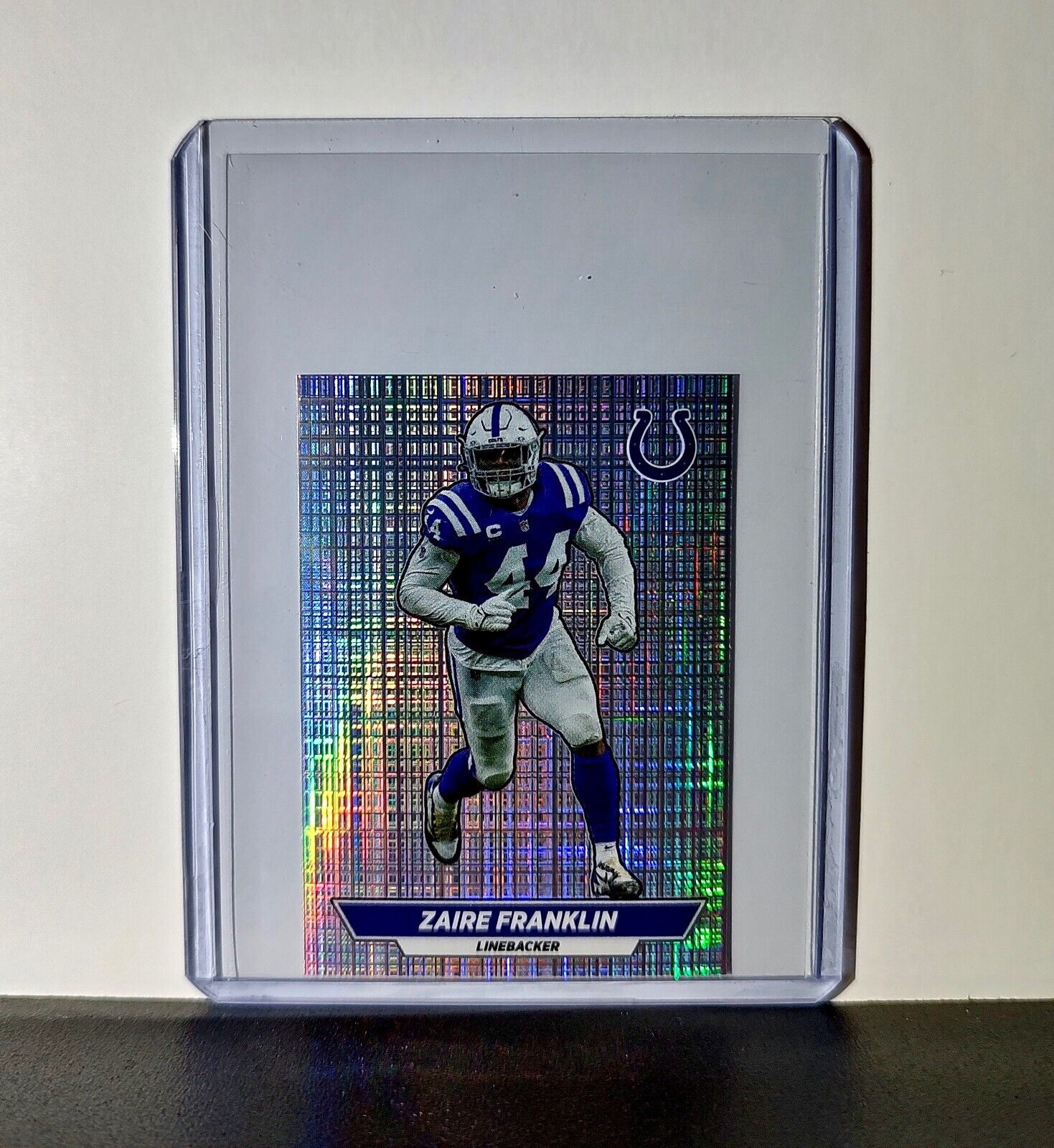 Zaire Franklin 2024 Panini NFL Sticker #186 Foil Indianapolis Colts