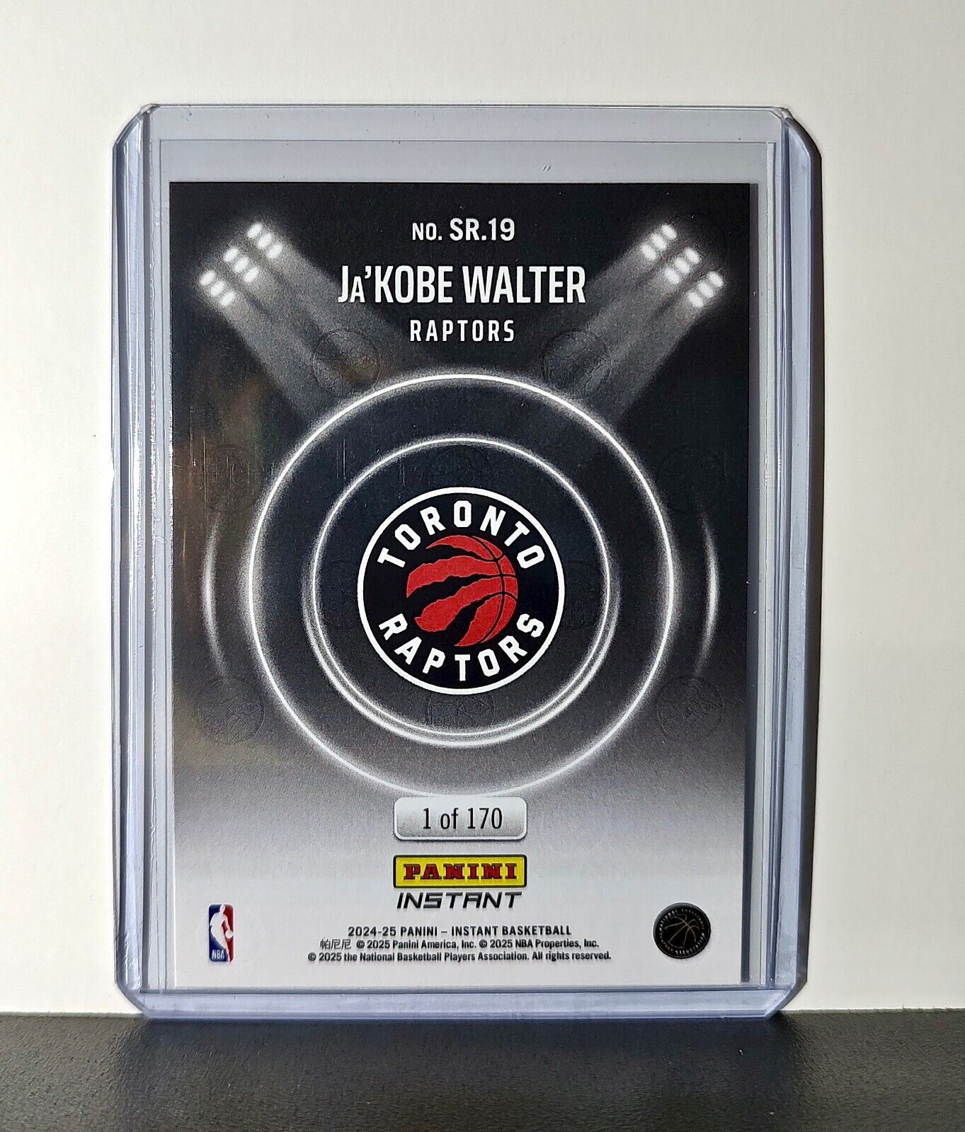 Ja'Kobe Walter Rookie 2024-25 Panini Spotlight Rookies NBA #19 Card 1 of 170