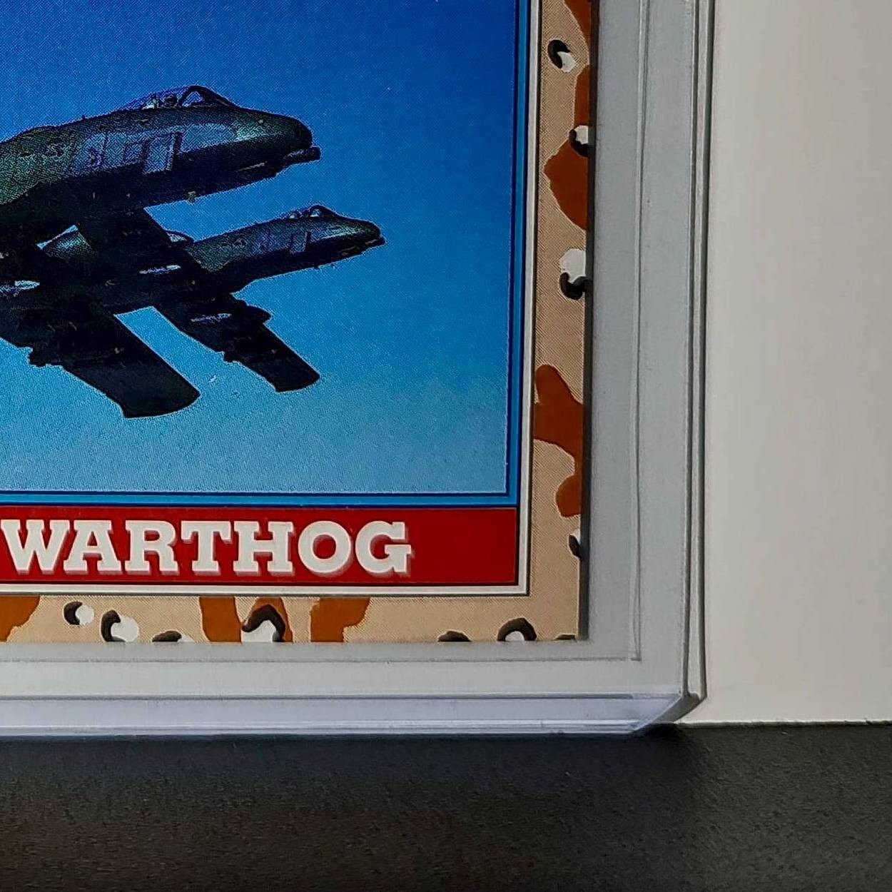 A-10 Warthog 1991 Topps Desert Storm #118 Card