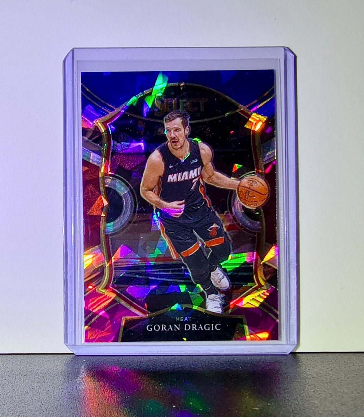 Goran Dragic 2020-21 NBA Panini Prizm Select #22 Concourse Card Miami Heat