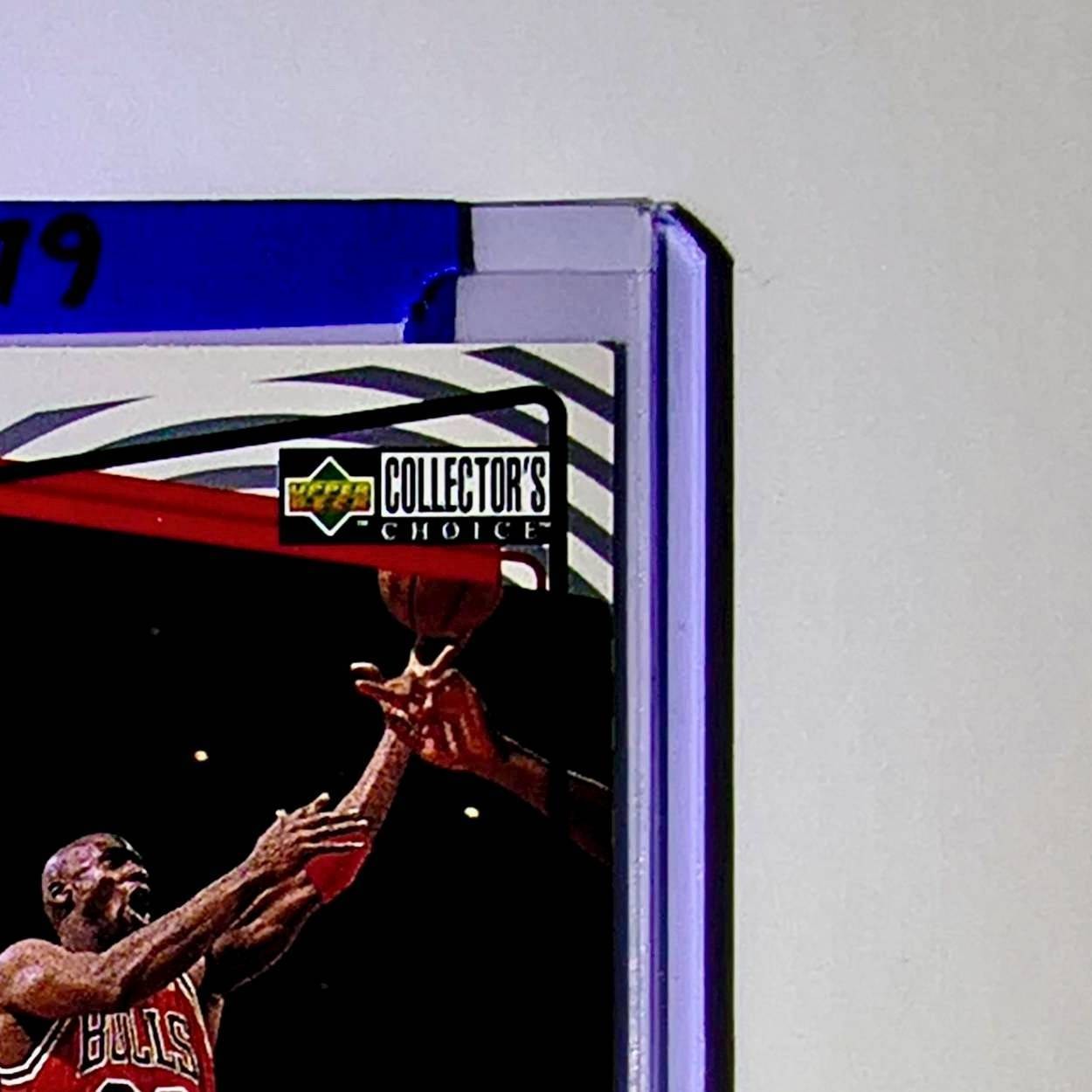 Michael Jordan 1997-98 Upper Deck Collector's Choice Catch 23 #187 Card Bulls