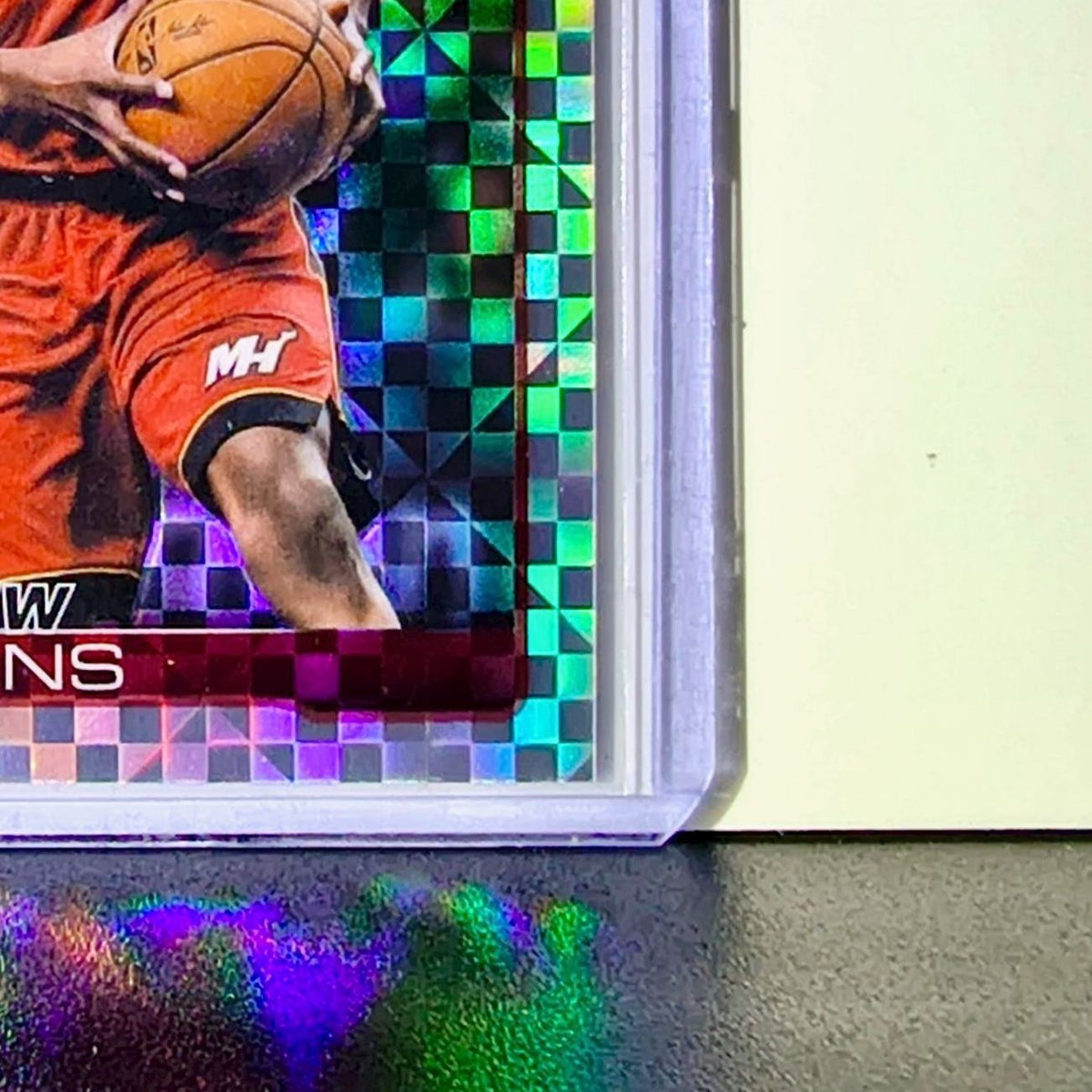 Andrew Wiggins 2025-26 NBA Topps Chrome Update X-Fractor #128 Card Miami Heat