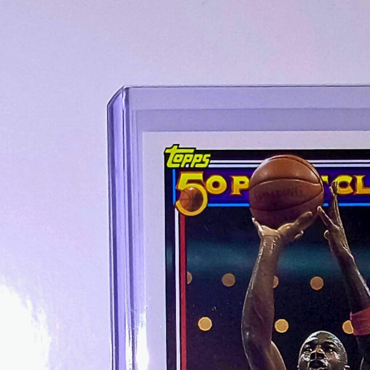 Michael Jordan 1992-93 Topps 50 Point Club 205 Basketball Card Chicago Bulls