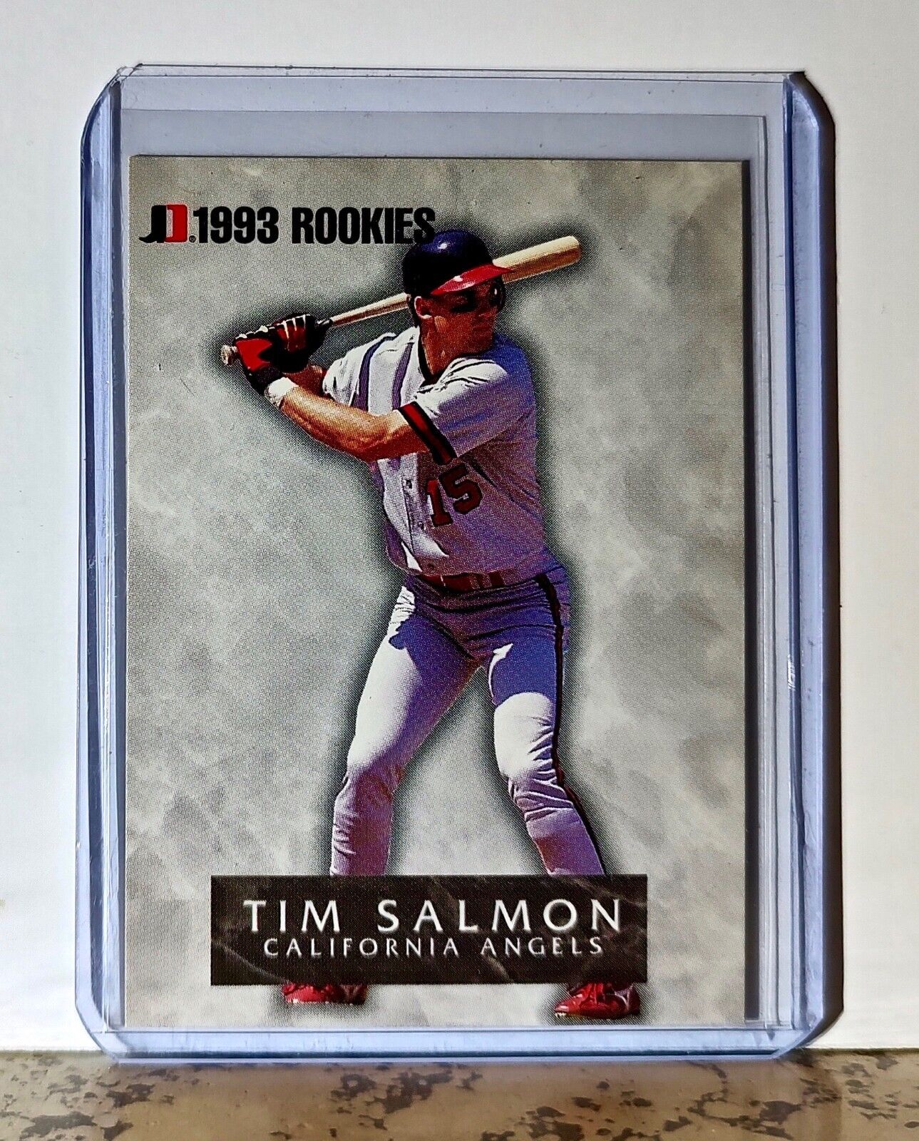 Tim Salmon 1993 Jimmy Dean Rookies MLB #9 Baseball Card California Angels