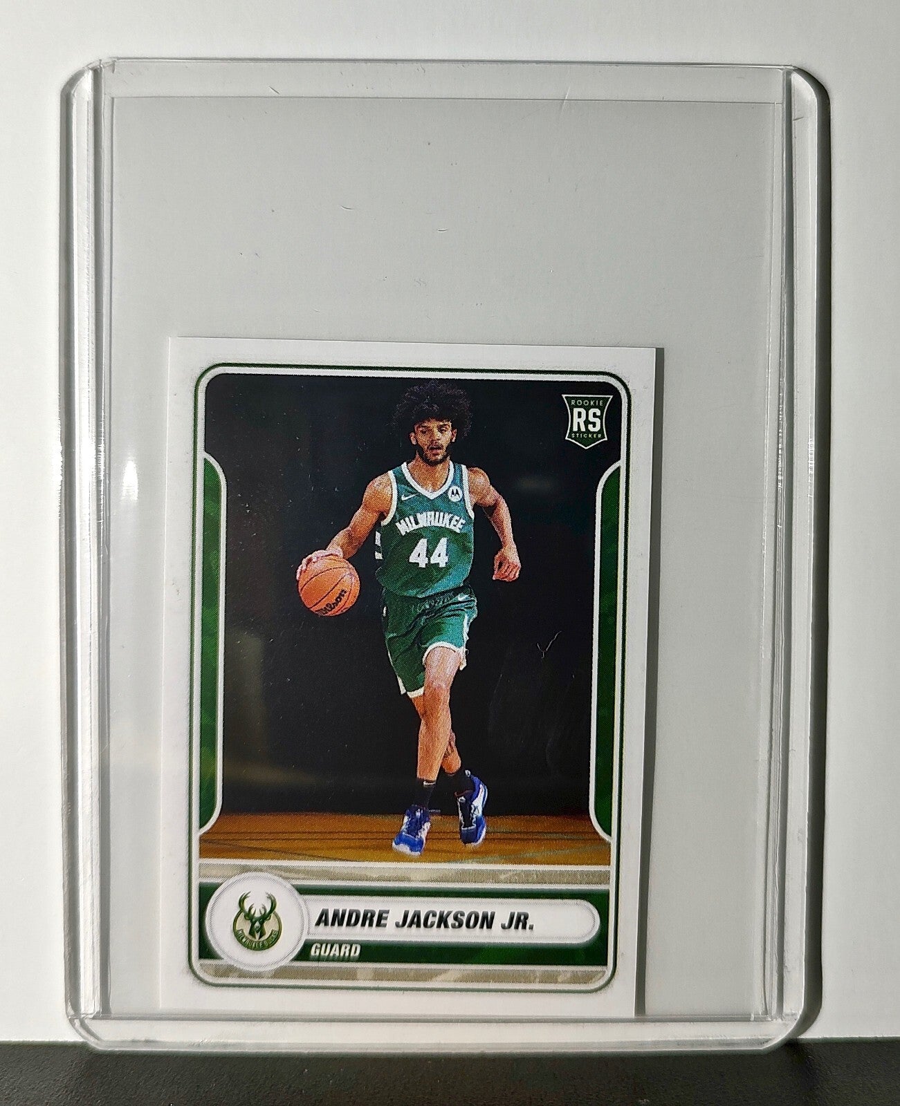 Andre Jackson Jr. Rookie 2023-24 Panini NBA #228 Sticker Milwaukee Bucks