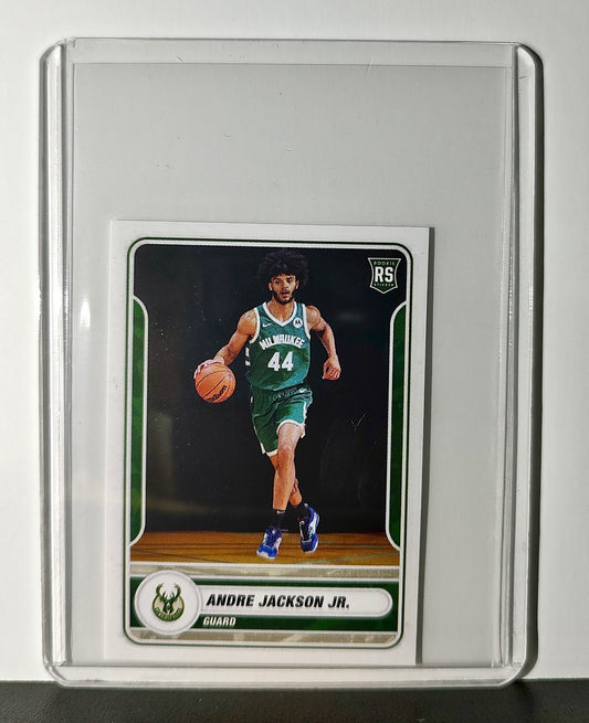 Andre Jackson Jr. Rookie 2023-24 Panini NBA #228 Sticker Milwaukee Bucks