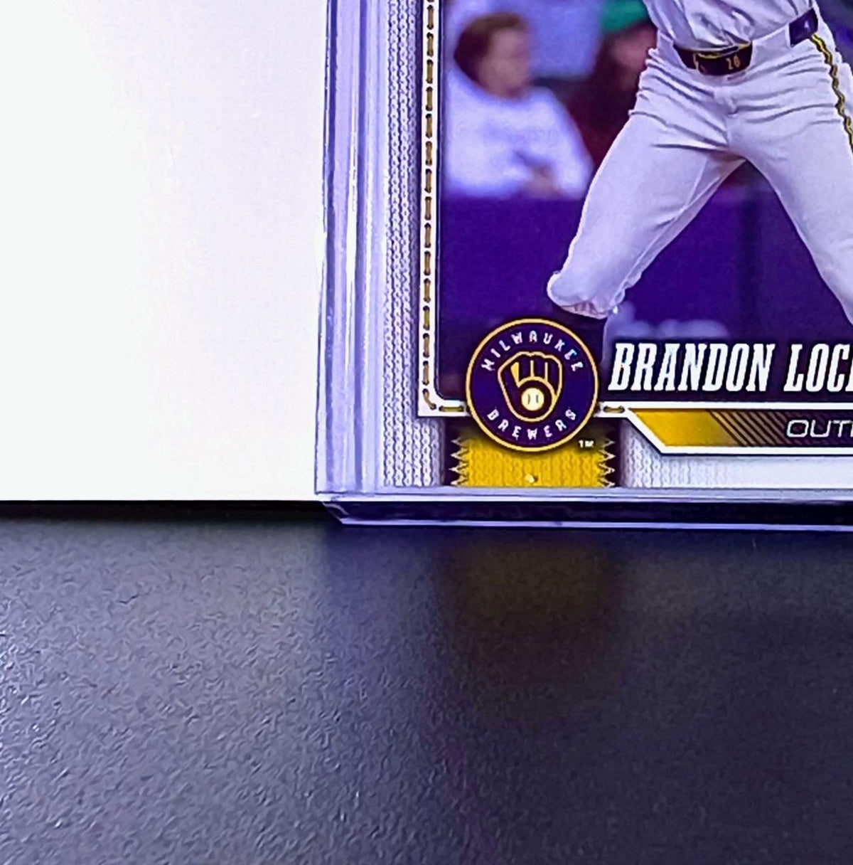 Brandon Lockridge 2026 Topps Update MLB #US109 Card Milwaukee Brewers