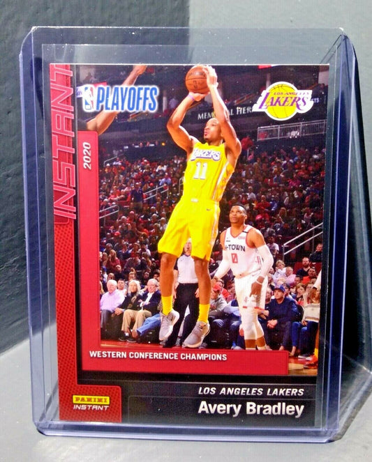 Avery Bradley 2019-20 Panini NBA Instant Lakers #232 Basketball Card 1 of 340