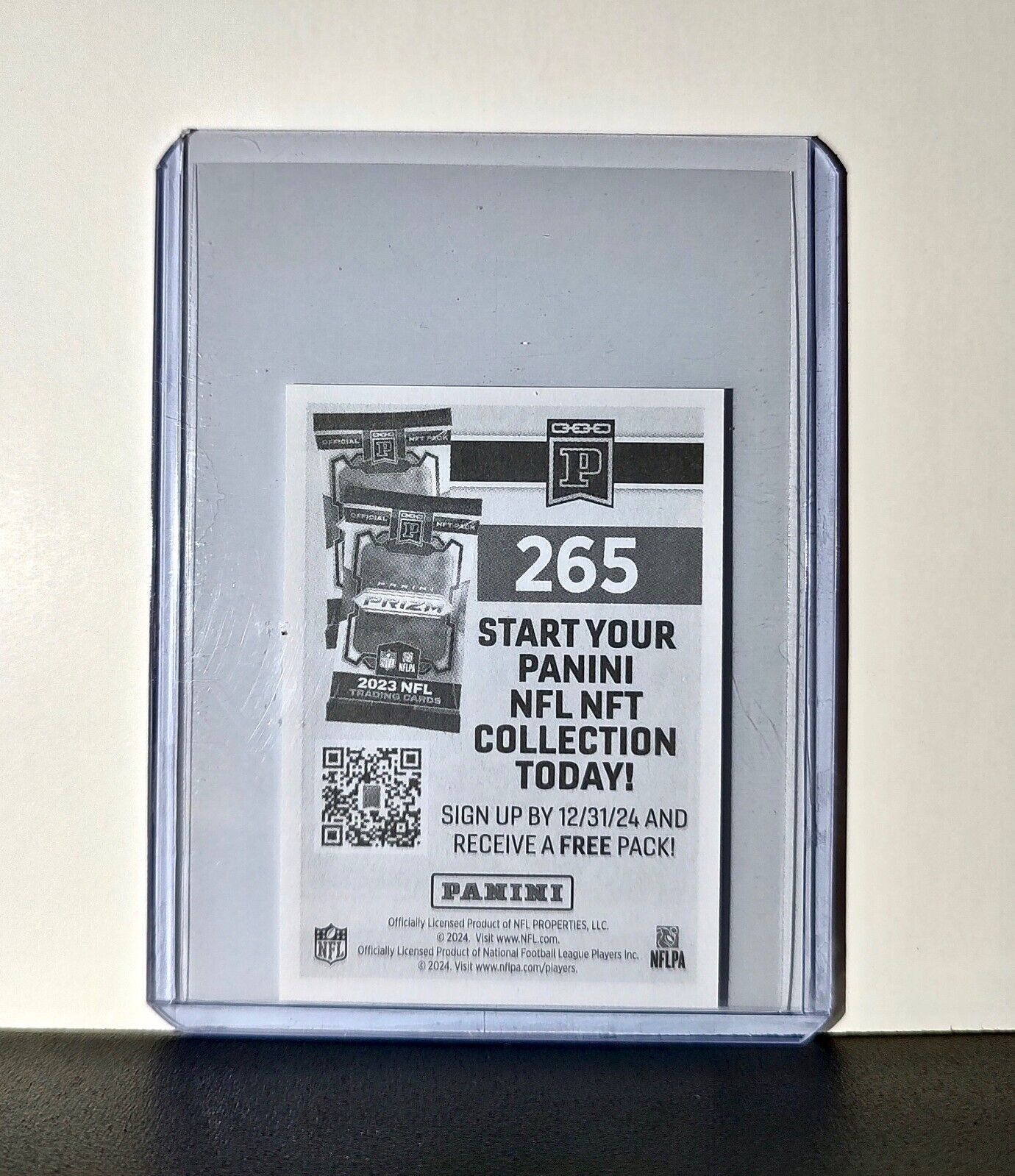 Logo 2024 Panini NFL Sticker #265 Las Vegas Raiders