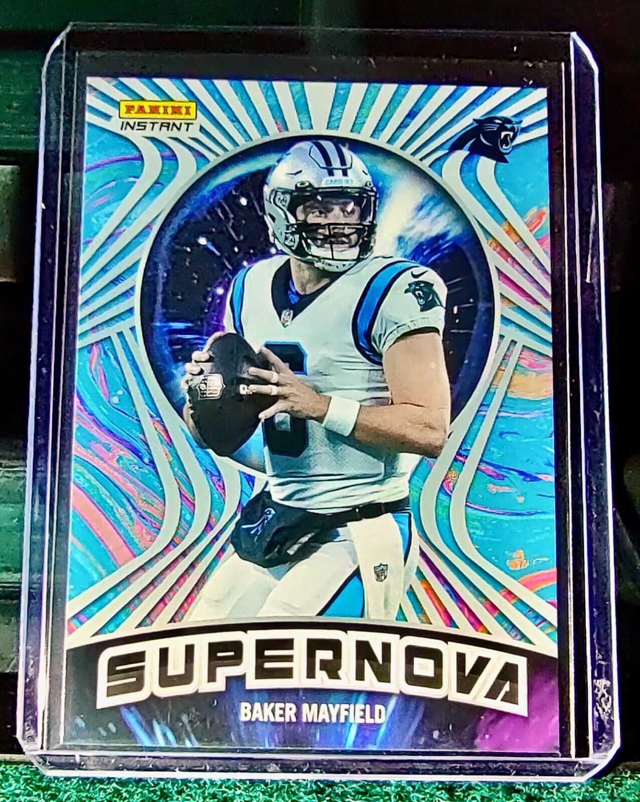 Baker Mayfield 2022 Panini NFL Instant Supernova #5 Football Card 1/1523