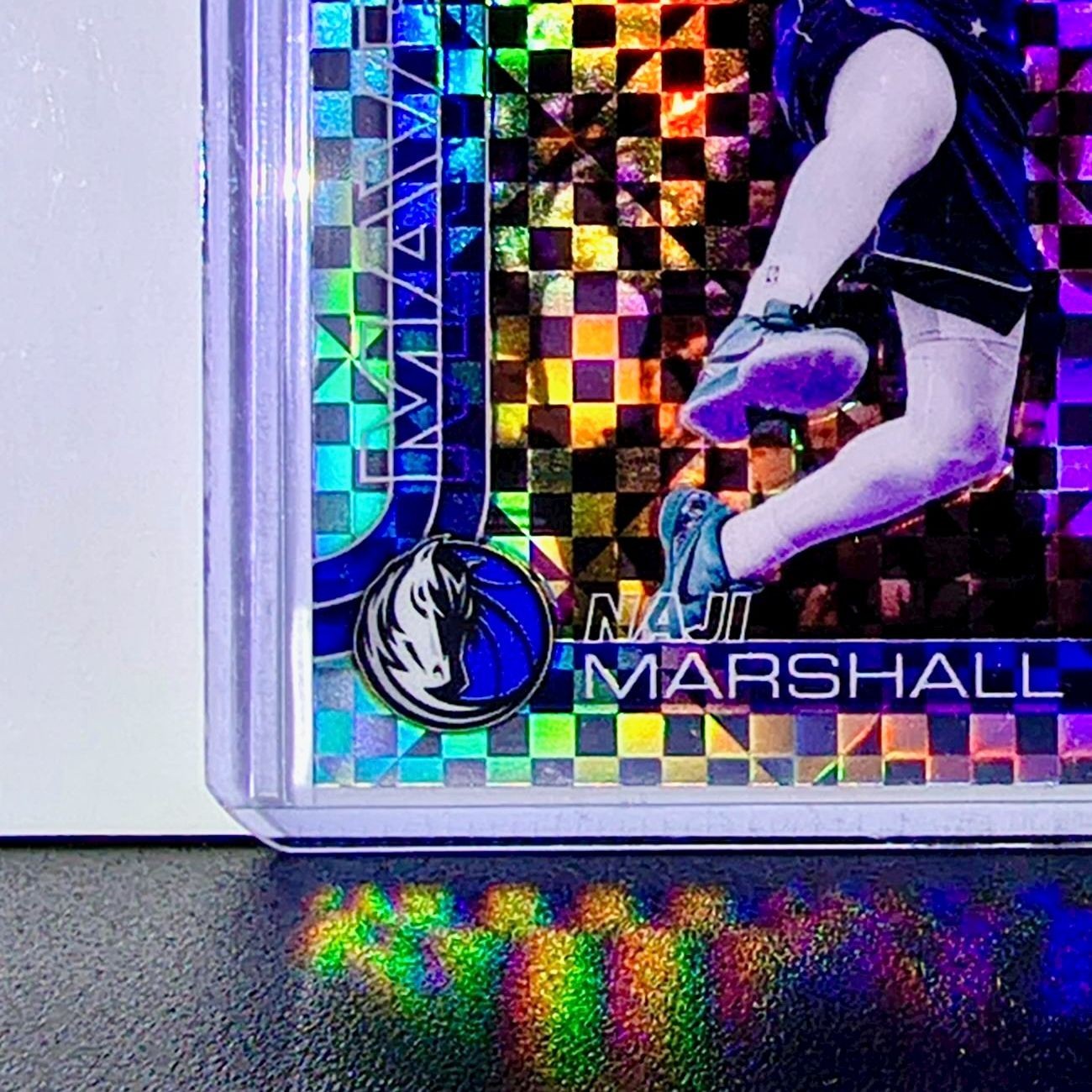 Naji Marshall 2025-26 NBA Topps Chrome Update X-Fractor #120 Card Mavericks