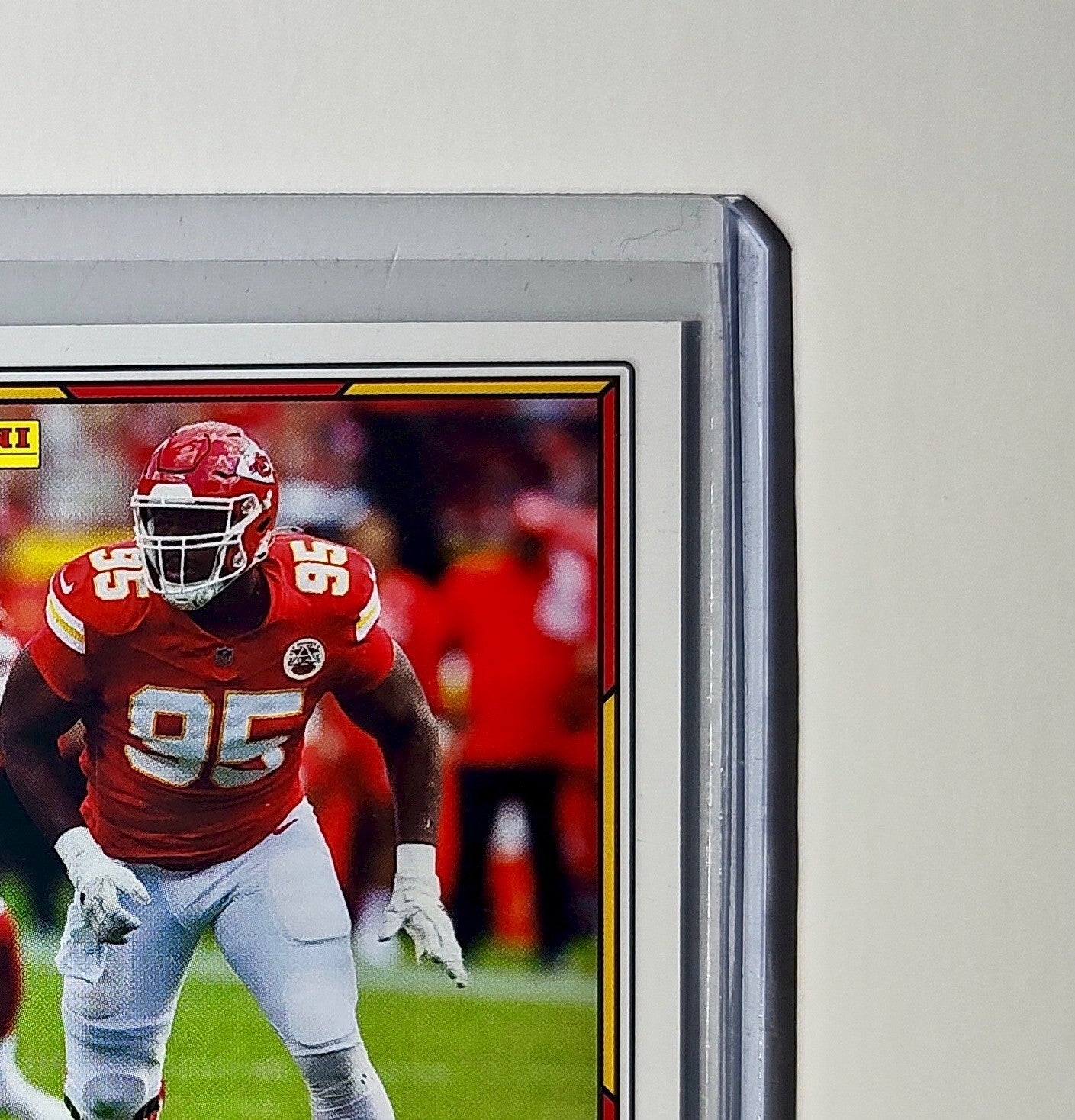 Chris Jones 2025 Panini NFL #47 Sticker Card Kansas City Chiefs