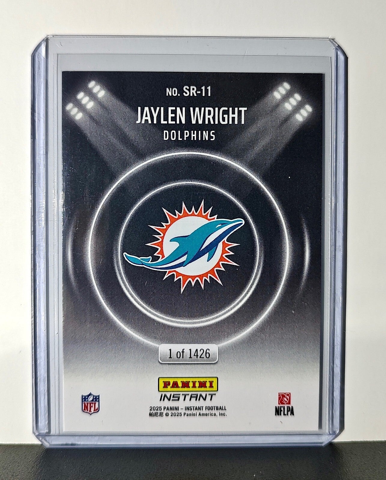 Jaylen Wright Rookie 2024 Panini Spotlight Rookies NFL #11 Dolphins 1 of 1426