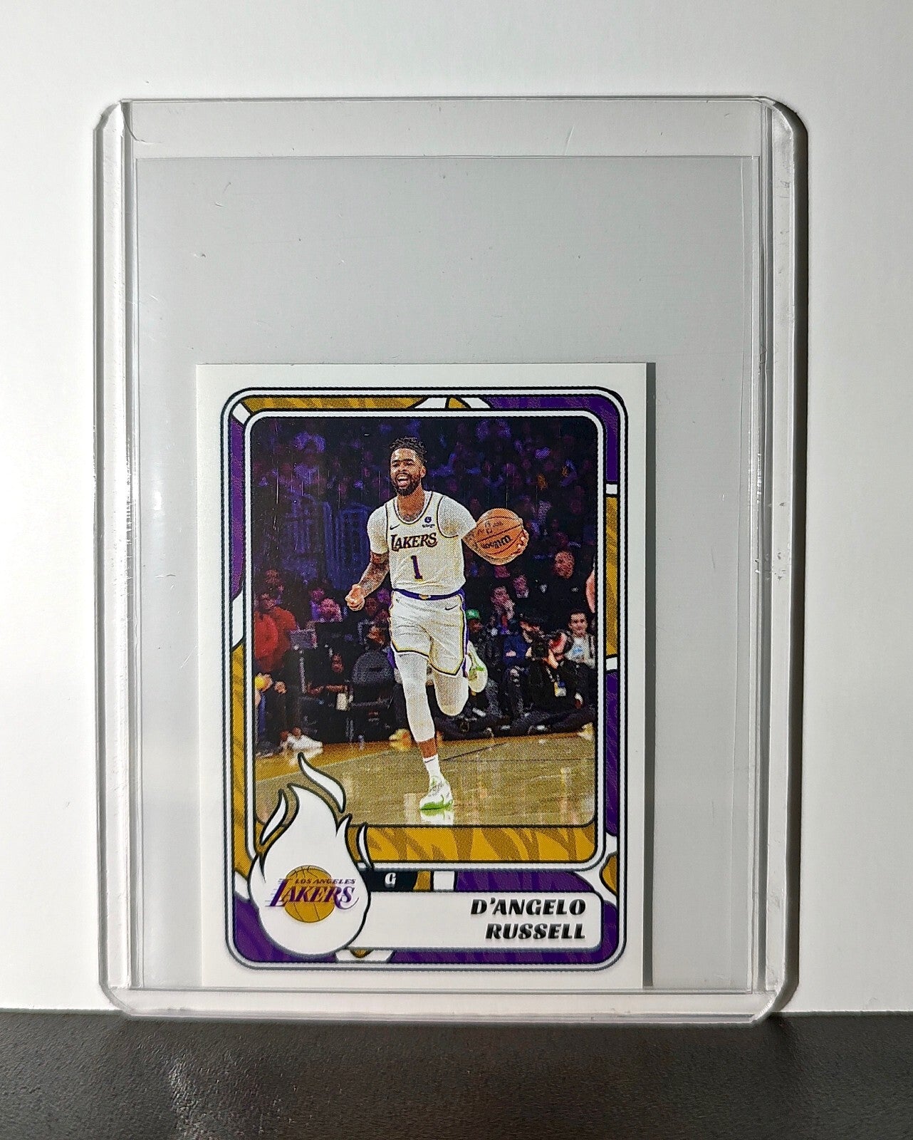 D'Angelo Russell 2024-25 Panini NBA #363 Sticker Card Los Angeles Lakers