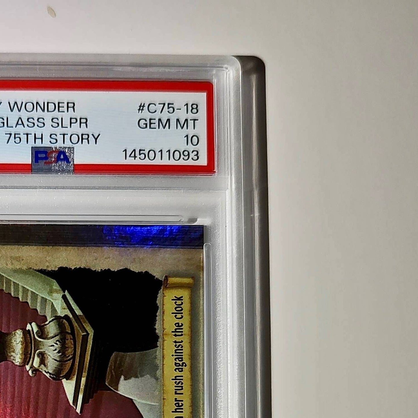 Cinderella loses her glass slipper! 2025 Topps Disney #C75-18 PSA 10