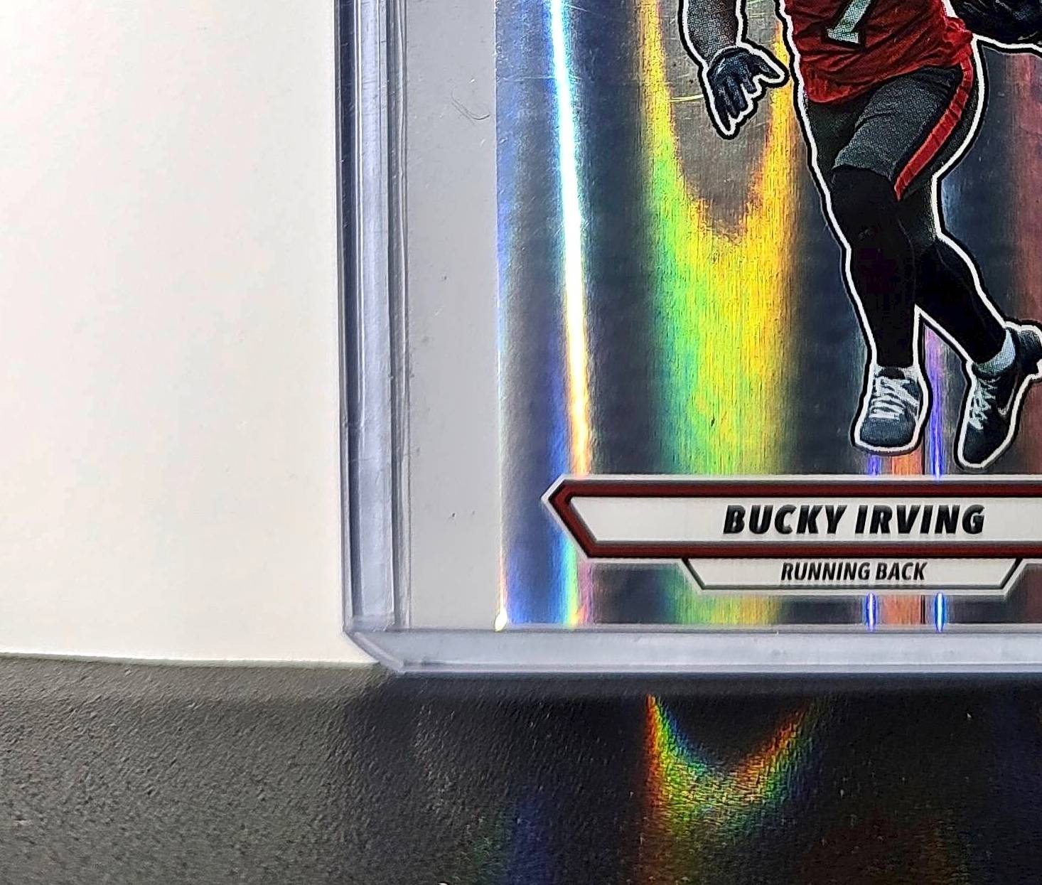 Bucky Irving 2025 Panini NFL #475 Foil Sticker Buccaneers