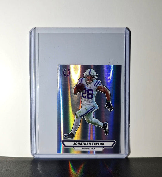 Jonathan Taylor 2025 Panini NFL #183 Foil Sticker Colts