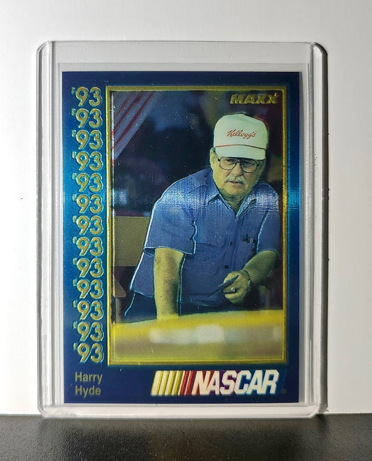 Harry Hyde 1993 Maxx Premier Plus Racing #163 NASCAR Larry Hedrick Motorsports
