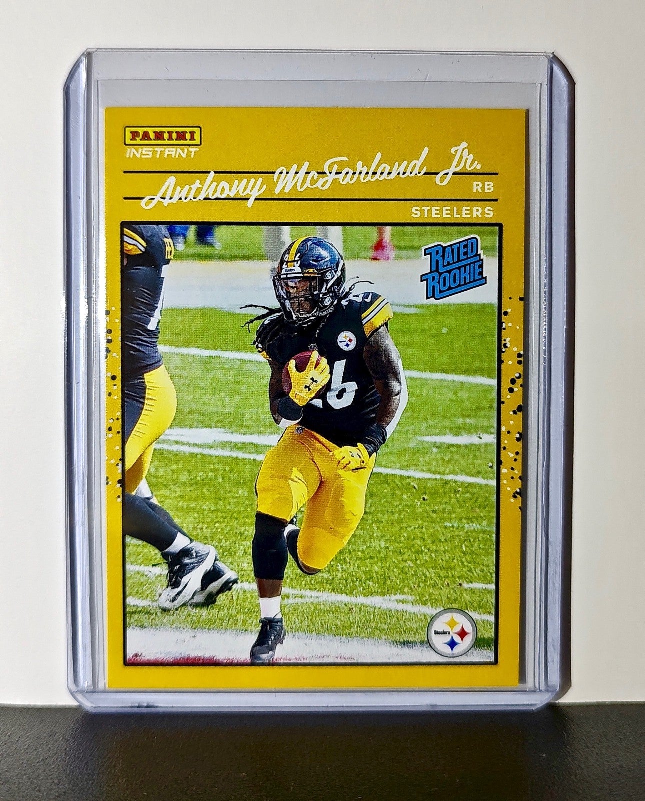 Anthony McFarland Jr Rookie 2020 Panini NFL #37 Rated Rookie Pittsburgh Steelers