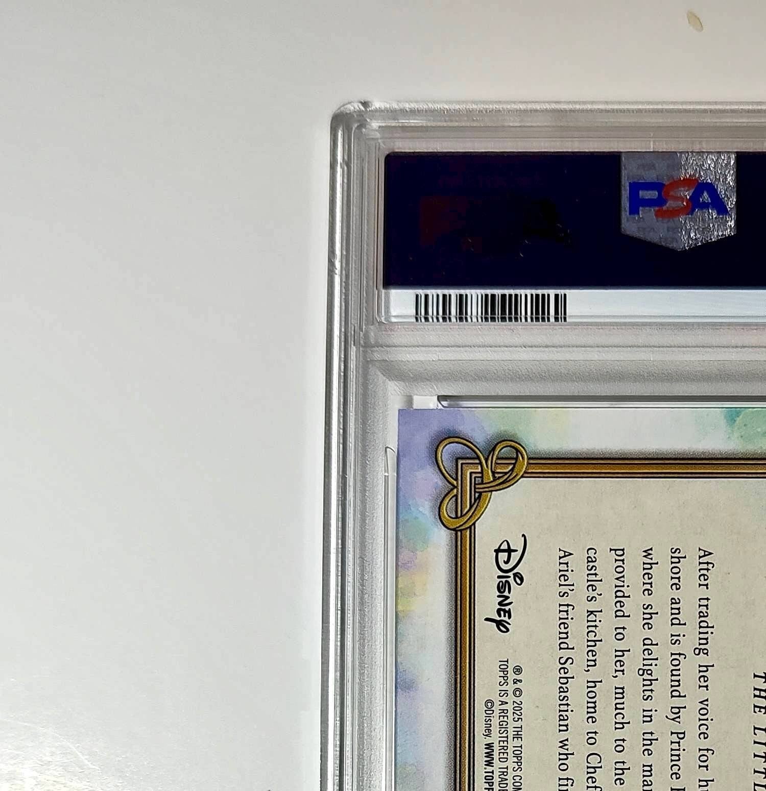 Prince Eric's Castle 2025 Topps Disney #C-7 Card The Little Mermaid PSA 9 MT