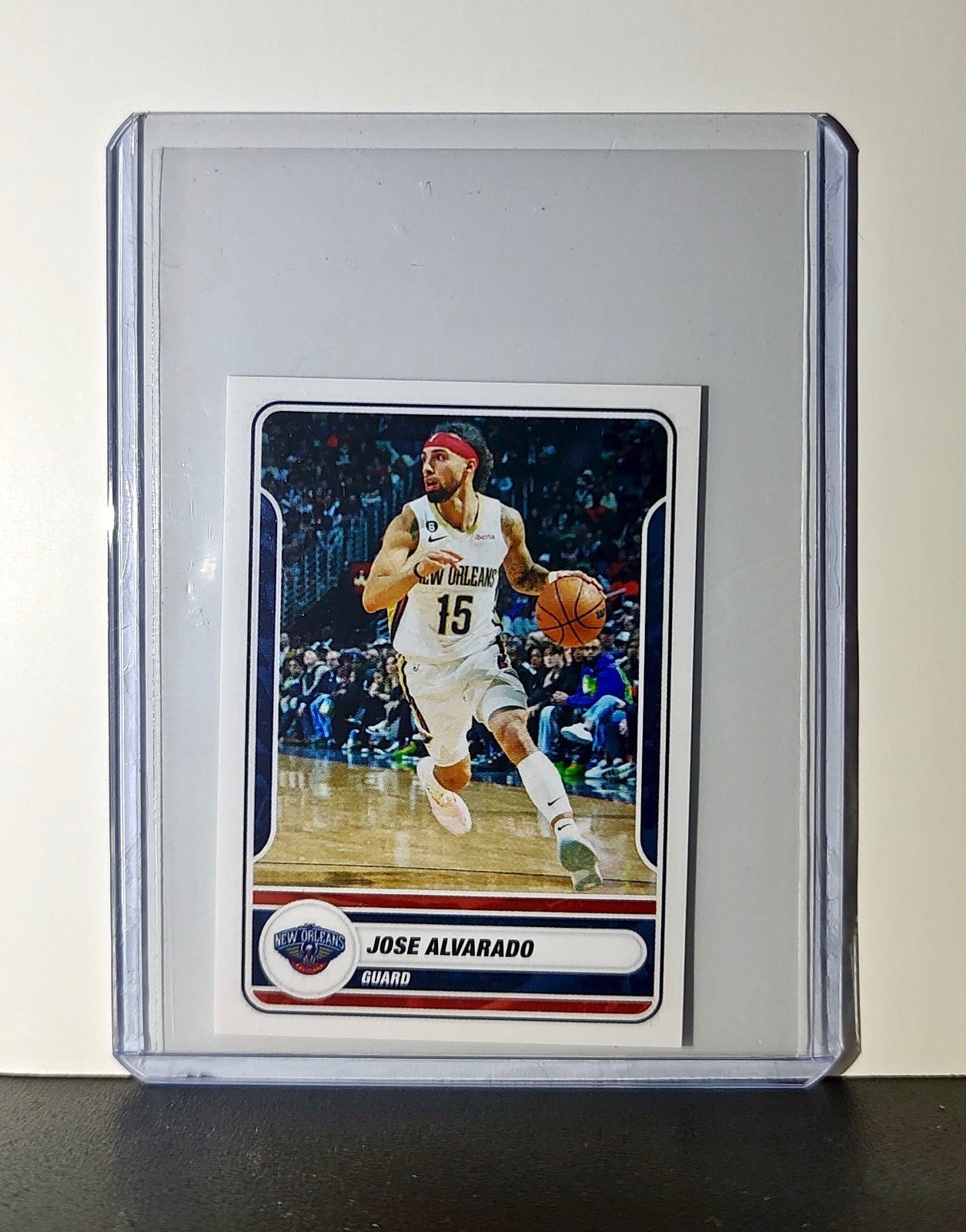 Jose Alvarado 2023-24 Panini NBA #410 Sticker New Orleans Pelicans