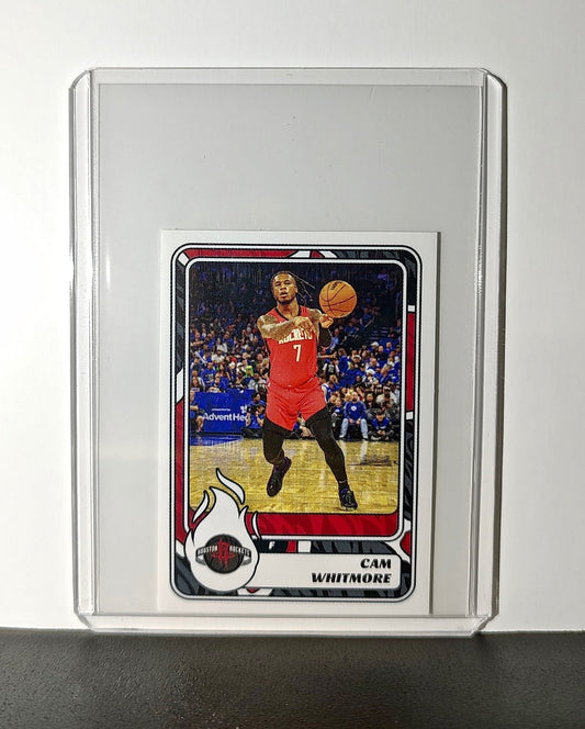 Cam Whitmore 2024-25 Panini NBA #338 Sticker Card Houston Rockets